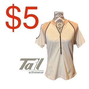 $5 add on items, Tail half zip golf activewear top